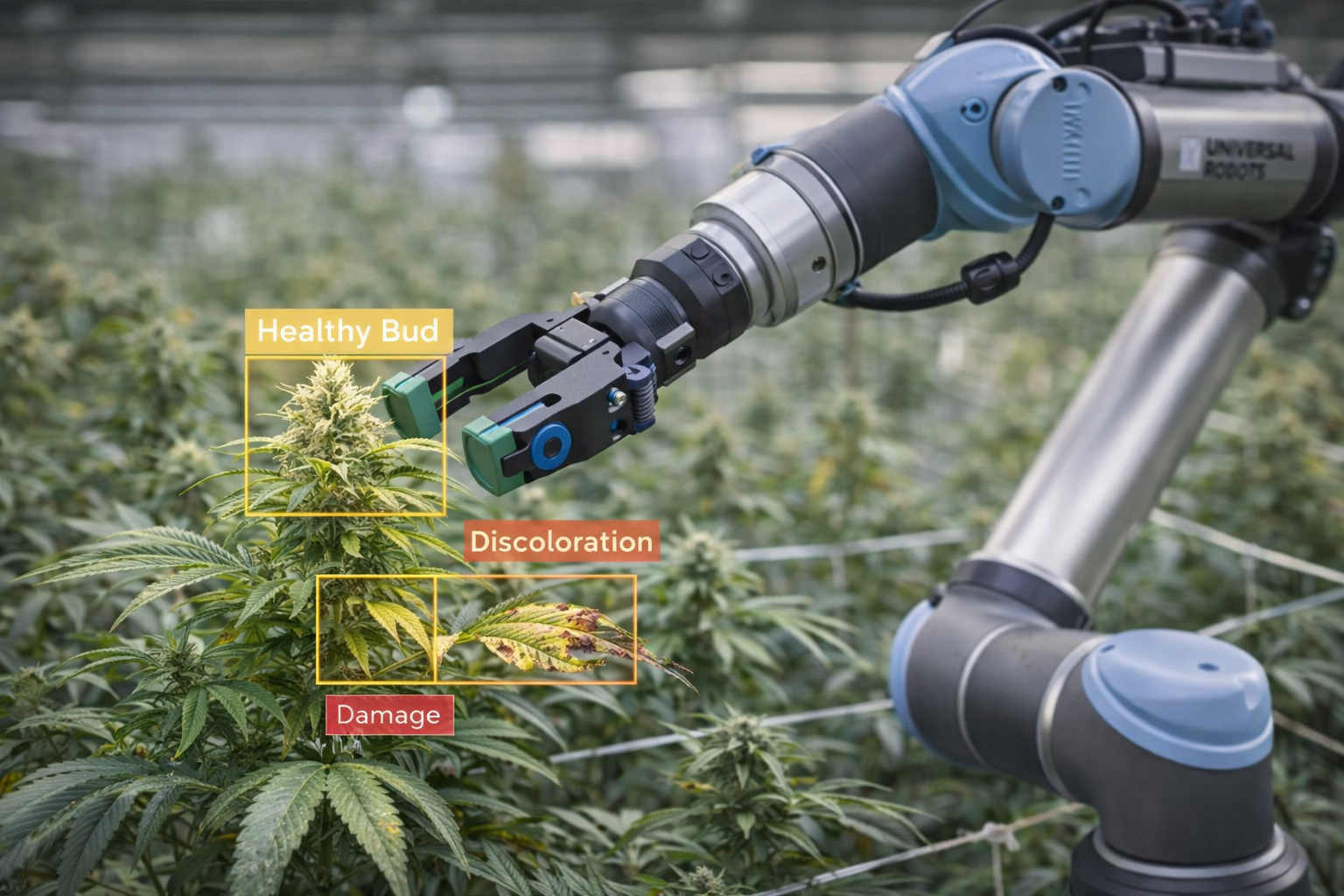 AI overlays guiding robotic inspection